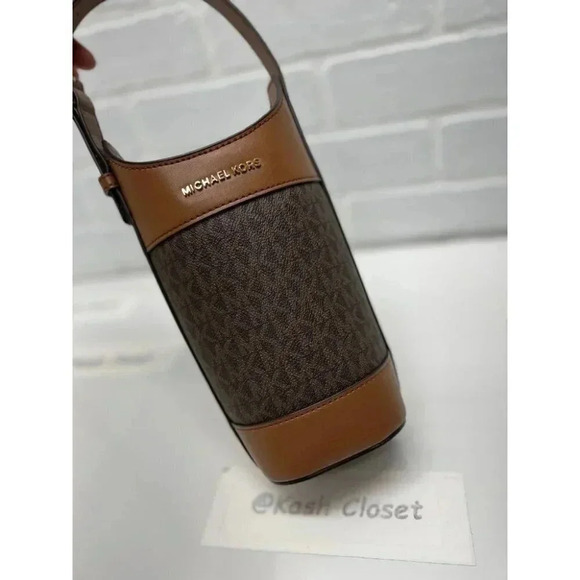 Michael Kors Wine Bottle Holder Bag Luggage Multi - Picture 1 of 8